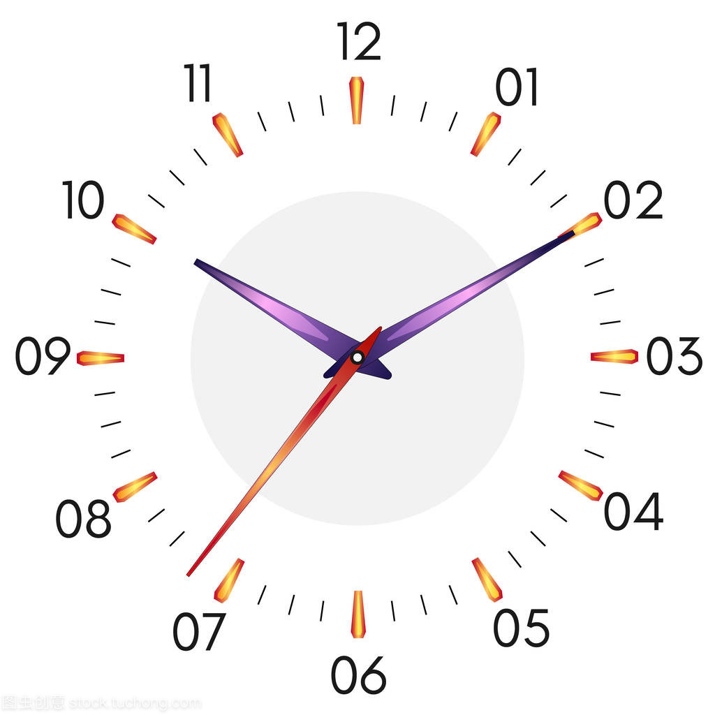 五金零售中的矢量圖機械時鐘 精確與美學的結合